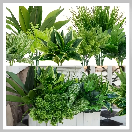 18 db kültéri műnövény UV álló PG1146649