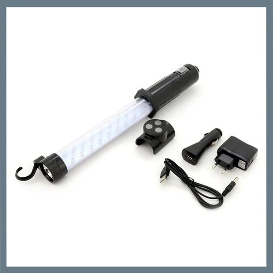 Mágneses LED ellenőrzőlámpa – 27+7 LED 08307