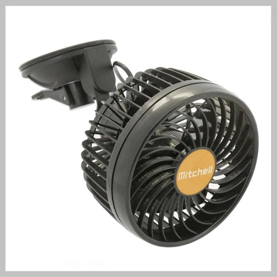 MITCHELL 115 mm autóventilátor 24V vákuumos tapadókoronggal – 07217