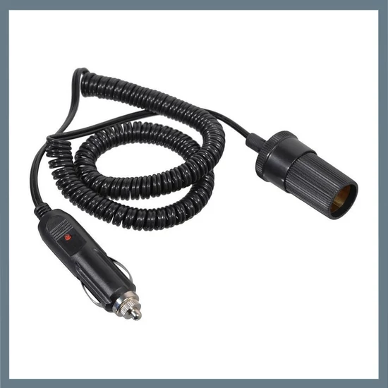 Autós szivargyújtó hosszabbító kábel – 12/24V, 5A, 3 méter 07425