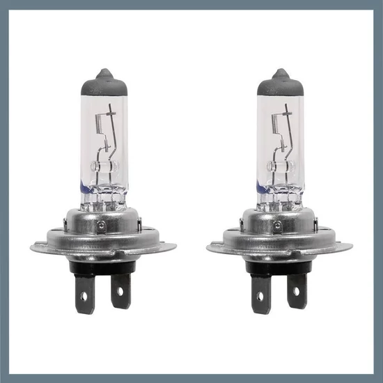 Halogén autóizzó szett – H7, 12V, 55W, PX26d, UV-szűrős, 2 db 08426A