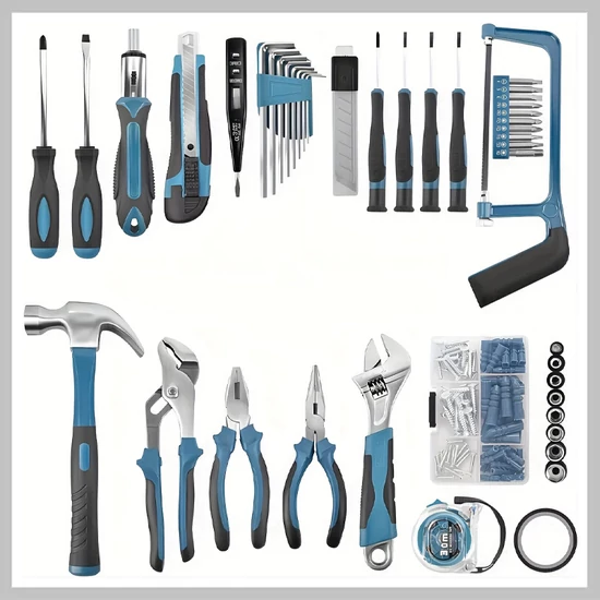 148 darabos Kézi Szerszámkészlet
hordozható tokban TP174139