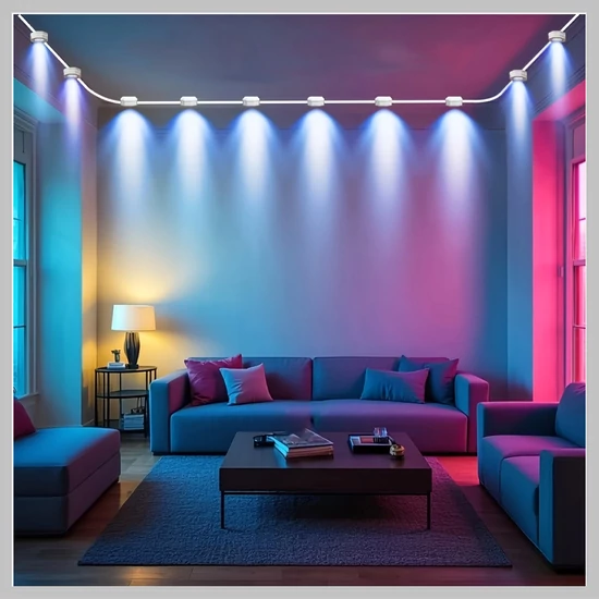 LiHangStar Okos RGB LED Szalagfény 100 cm YV2180838