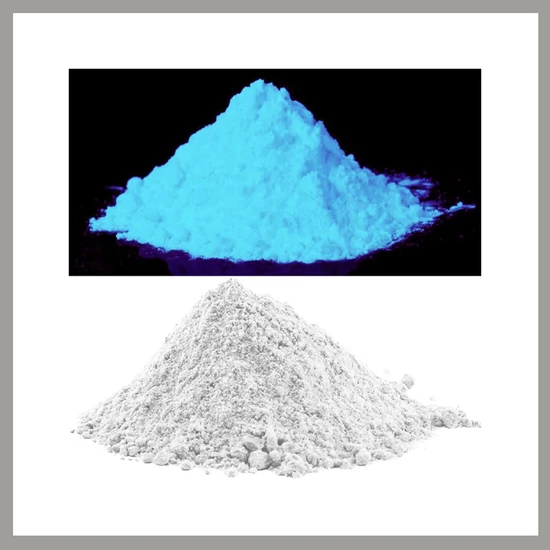Világító Pigmentpor – Kék Fényű Foszforeszkáló Por Dekorációhoz és Kreatív Projektekhez PGNEONWHITE100 