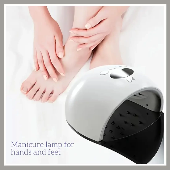 U4 UV/LED Körömlámpa – Professzionális Gél Lakk Szárító Kézre és Lábra XF533187