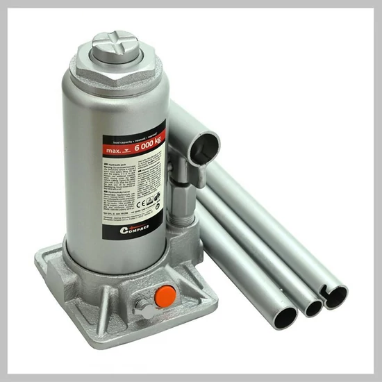 Hidraulikus emelő 6t – TÜV EN 1494:2000 + A1 tanúsítással 09206
