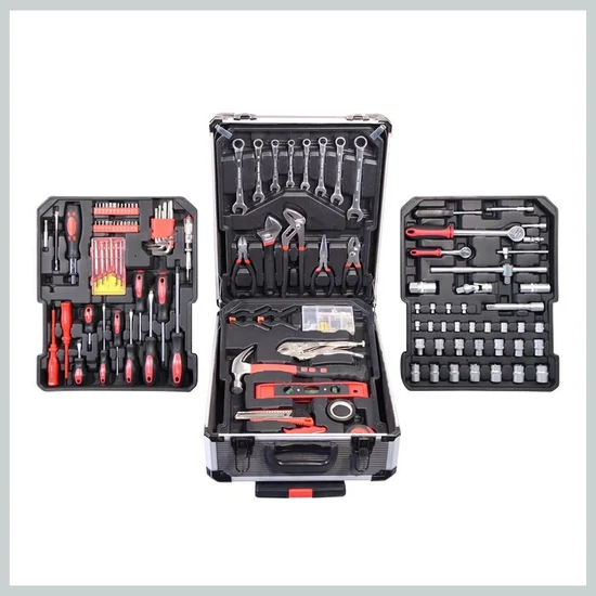 KRAFT SUITE 186 részes szerszámkészlet alumínium kofferben 09457