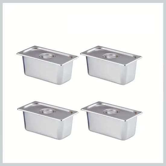 Rozsdamentes acél  edény szett – 4 darabos JR1717259-4