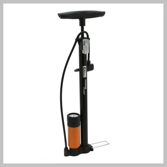 POWER PUMP Kézi Pumpa Manométerrel – 590 × 32 mm – 09146