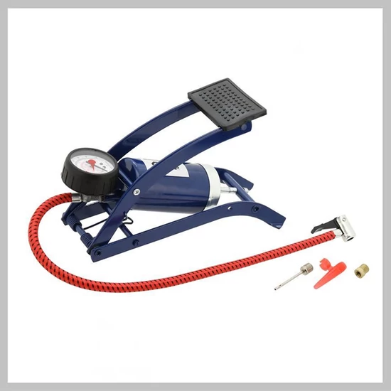 Lábpumpa Manométerrel – Egydugattyús – 09151