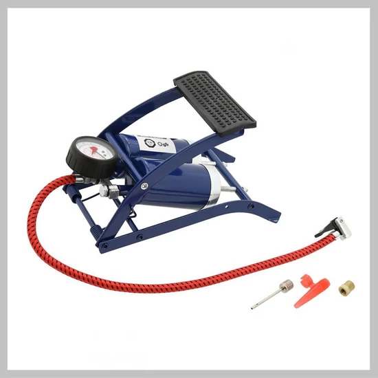 Lábpumpa Manométerrel – Dupla Dugattyús – 09152