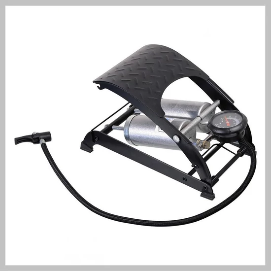 Lábpumpa Manométerrel – Dupla Dugattyús, TÜV/GS – 09154