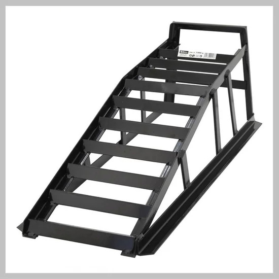 Acél Autós Rámpa – 1000 kg, 83 × 27 × 31 cm – TÜV/GS tanúsítvánnyal – 09248