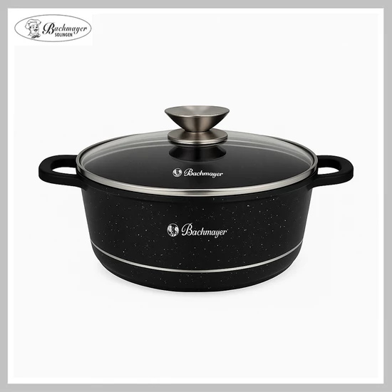 Bachmayer 24cm Márvány Bevonatú Lábas BM-7770-24