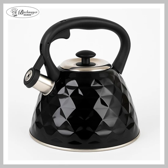 Bachmayer Inox Teáskanna fekete 3L BMK-01