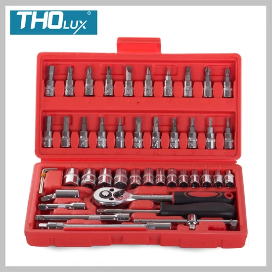 THO 46 darabos szerszám készlet 613-258