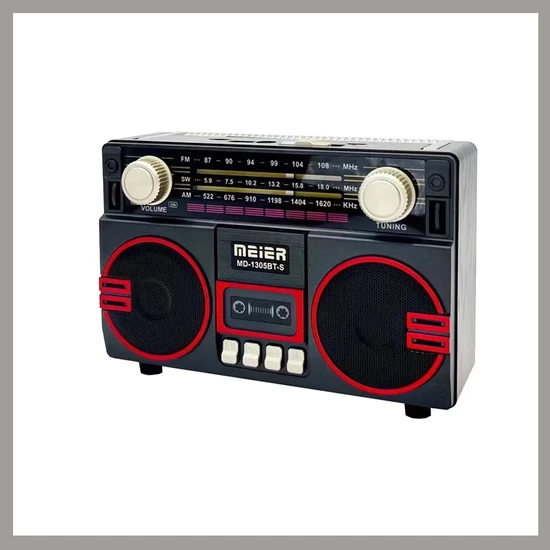 Retro radio MEIER MD-1305BT-S
