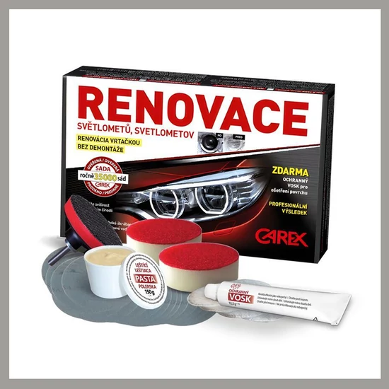 CAREX Fényszóró Felújító Készlet 90710