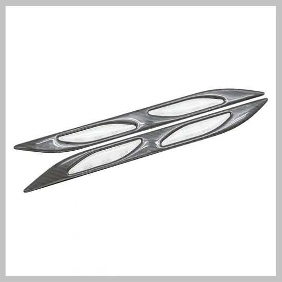 Öntapadós ajtóvédő DAGGER – ezüst, 2 darabos szett 34300