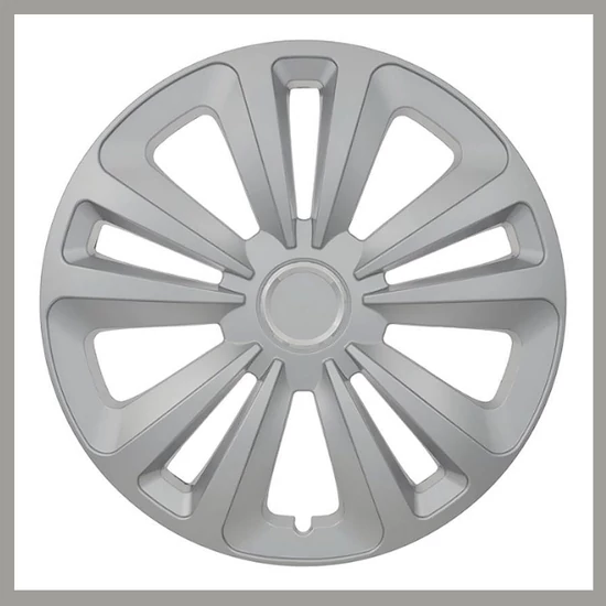 MIG (Tera) 15 colos Dísztárcsa – Fekete/Ezüst (1 darab) 32499