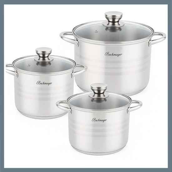 Bachmayer 6 részes edénykészlet BM-191