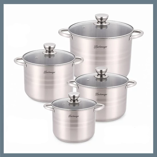 Bachmayer 8 részes edénykészlet BM-193