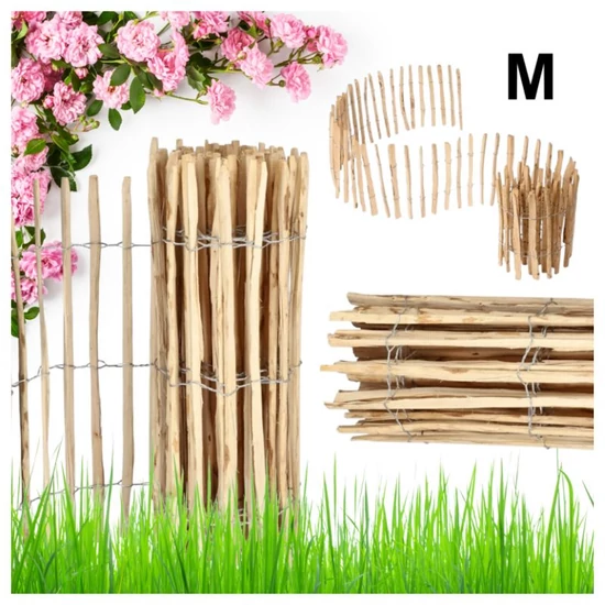 LESSEE Kerti kerítés – Palalapú szegély, 5 m x 90 cm OA04WZ1