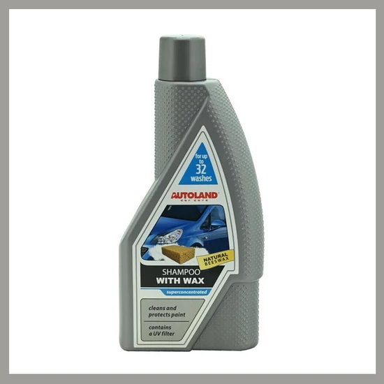 Autoland autósampon viasszal – természetes viasz és UV-szűrő tartalommal 00132