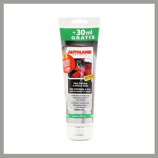 Autoland műanyag- és gumiápoló paszta – külső felületekre, UV-védelemmel 00513
