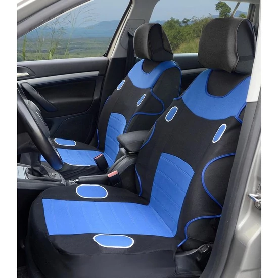 LAS VEGAS Kék Üléshuzat Szett – Első Ülésekhez 2 db 31627