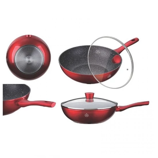 Bachmayer 30 cm Wok fedővel BM-1030-30