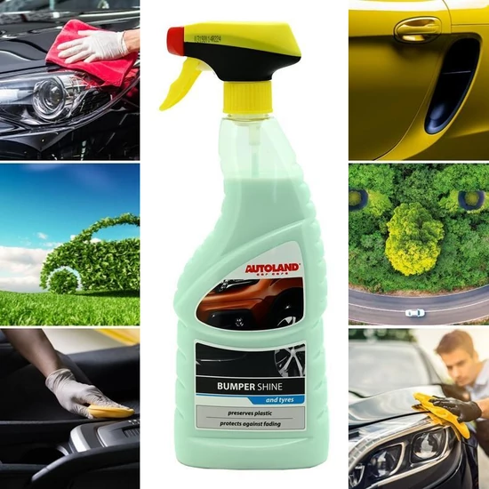 Autoland Bumper Shine – Külső műanyagápoló permet 750 ml am01210