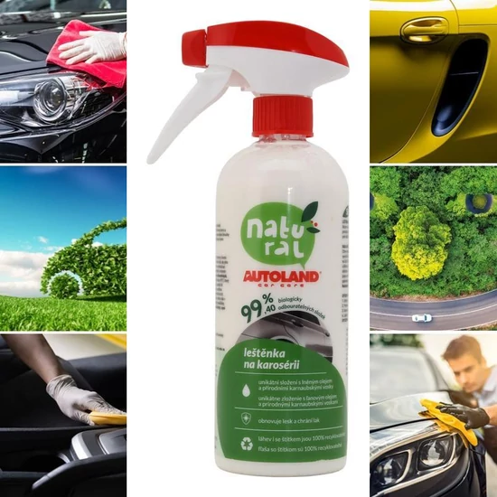 Autoland NATURAL ECO karosszériapolírozó – 500 ml am01211