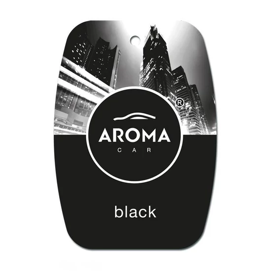 Autóillatosító AROMA CAR CITY BLACK am92667