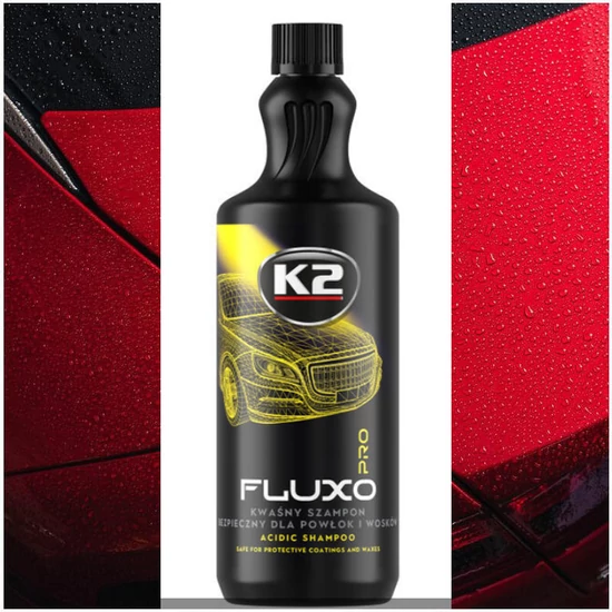 K2 FLUXO PRO 1L – Savas autósampon kerámia bevonatokhoz amD0251
