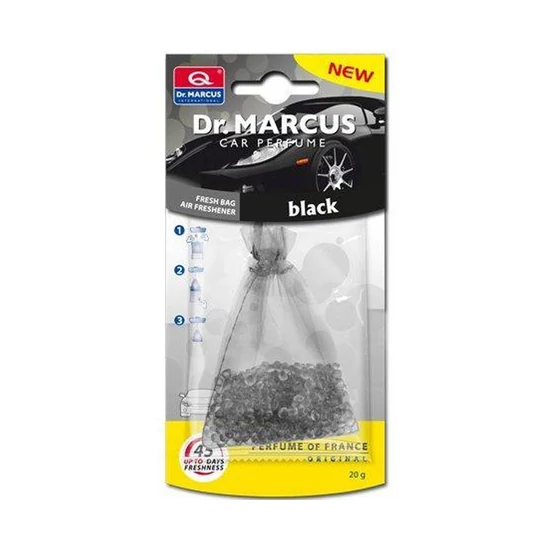 Dr. MARCUS Autóillatosító – FRESH BAG Black amDM430