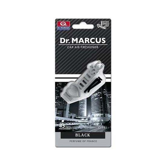 Dr. MARCUS Autóillatosító – CITY Black amDM457