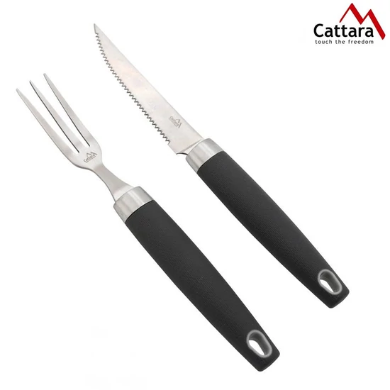 Grillező steak evőeszköz készlet SHARK 24 cm – 13079