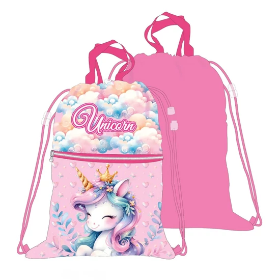Unikornis Clouds Deluxe cipzáras tornazsák – 45 cm FML363361