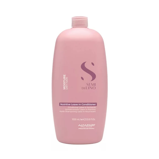 Alfaparf Milano Semi Di Lino Moisture  Tápláló sampon száraz hajra – 1000 ml 120796