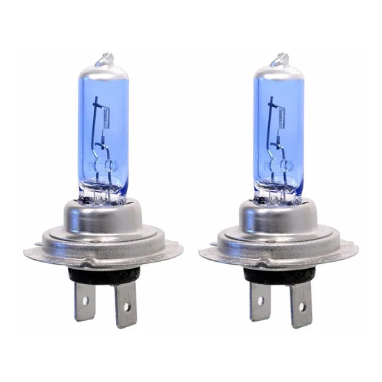 H7 12V 55W Halogén Izzó – WHITE LASER Xenon Hatás, 2 db 08551