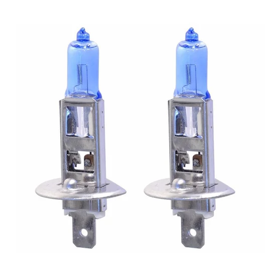 H1 12V 100W Halogén Izzó – WHITE LASER Xenon Hatás, 2 db 08559