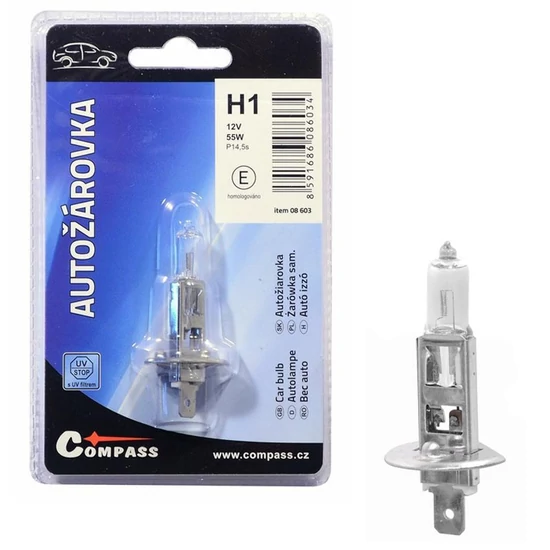 H1 12V 55W Halogén Autóizzó – 1 db 08603