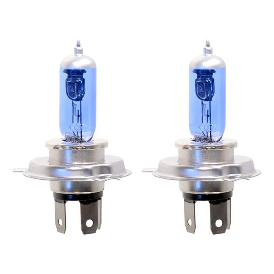 H4 12V 60/55W Halogén Autóizzó – WHITE LASER, Xenon Hatás, 2 db 08626