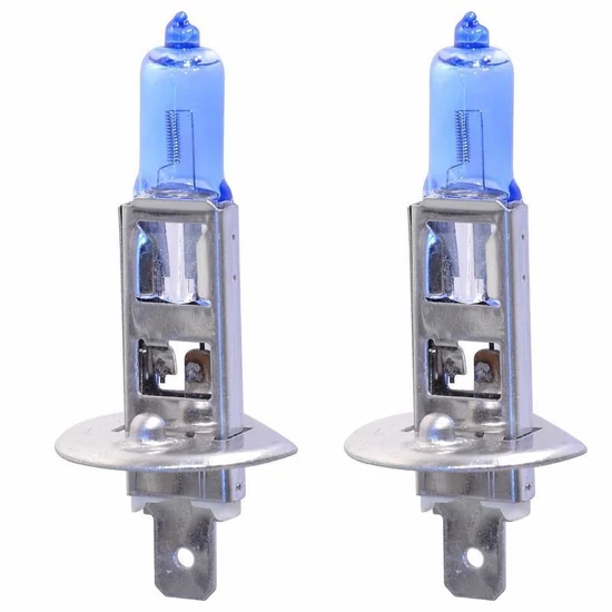 H1 12V 55W Halogén Autóizzó – WHITE LASER, Xenon Hatás, 2 db 08629