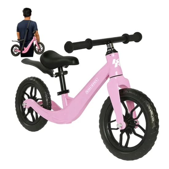 KRUZZEL futóbicikli – 2 éves kortól rózsaszín 00025768