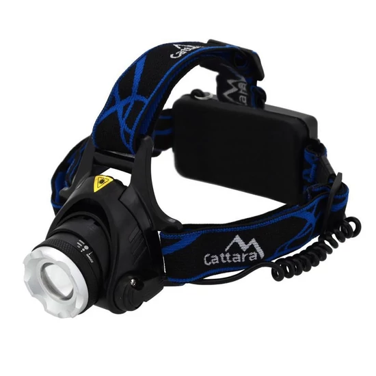 LED fejlámpa ZOOM – 570 lm, fekete 13123