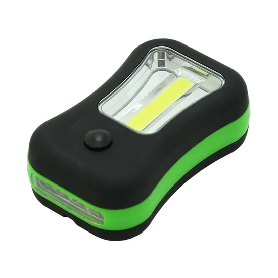 CAMPING LED zseblámpa – 160 + 15 lm, akasztóval és mágnessel 13152