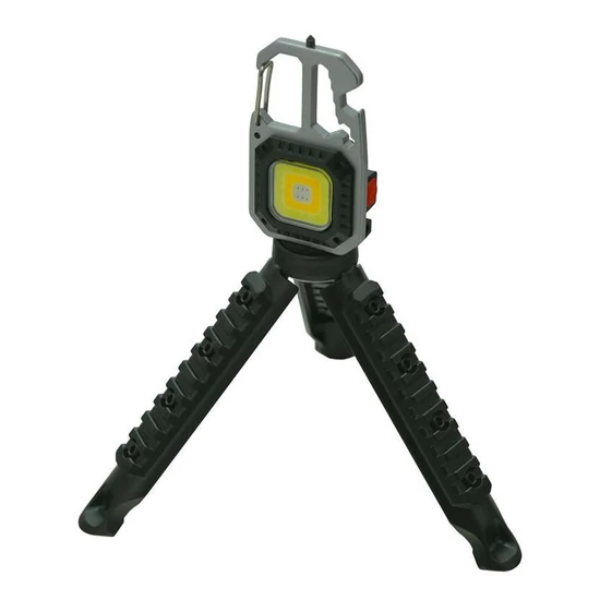 MULTI TRIPOD COB LED zseblámpa – 600 lm, állvánnyal, multifunkciós kialakítás 13153