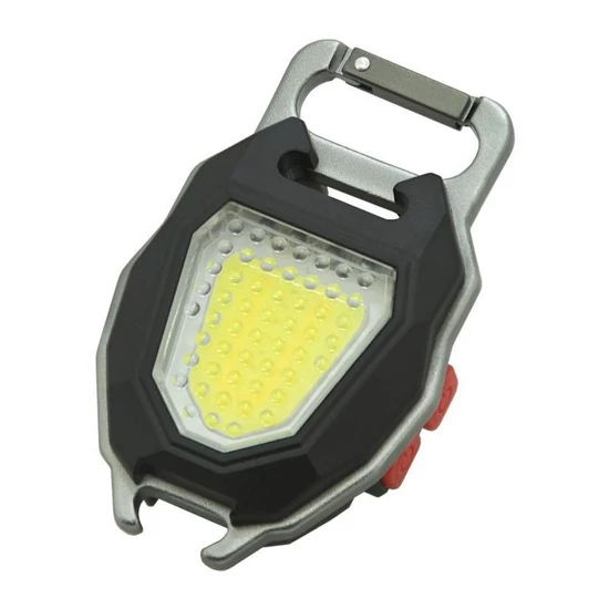 MULTI EMBLEM COB LED zseblámpa – 560 lm, beépített öngyújtóval és síppal 13154